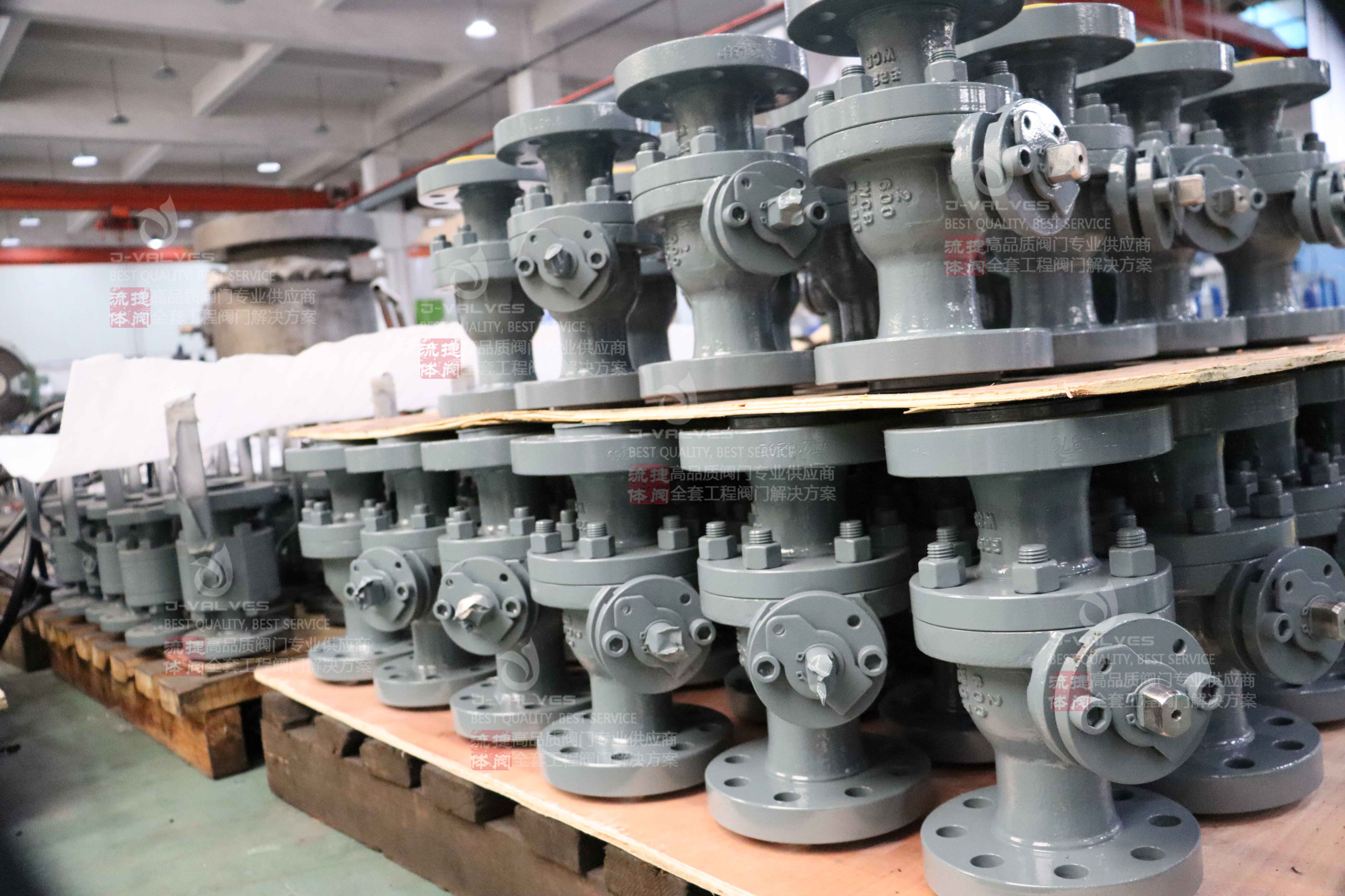 Carbon Steel Flanged Floating Ball Valve Fireproof And Antistatic