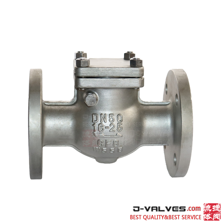 Din Dn Pn Pn Stainless Steel Cf Flange Swing Check Valve