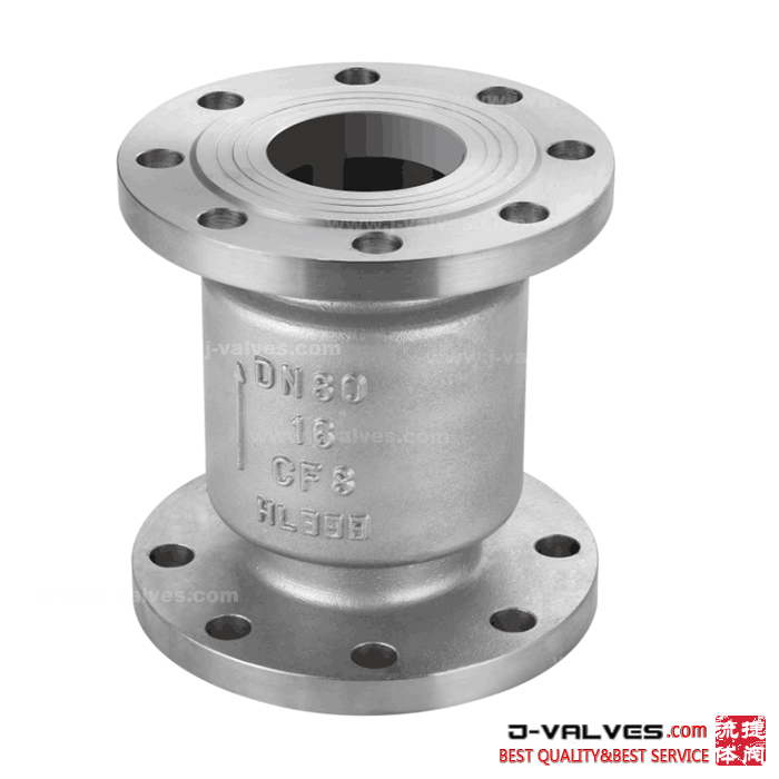 DN80 PN16 Stainless Steel CF8 Flange Lift Check Valve Buy Lift Check