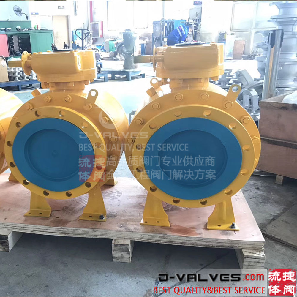 API608 3PC Trunnion Mounted Ball Valve