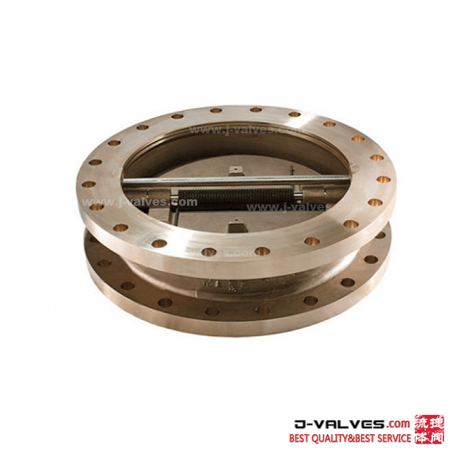 China Wafer Type Double Disc Check Valves Manufacturers Wafer Type