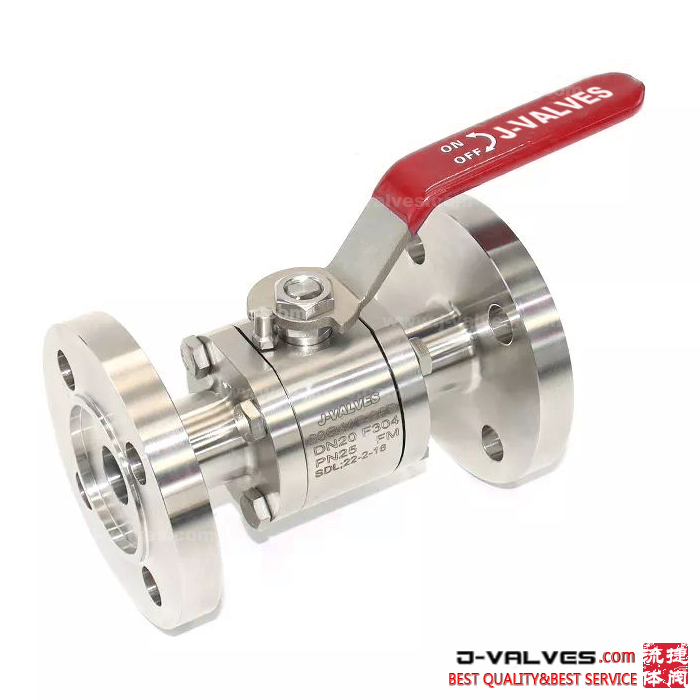 PN250 Stainless Steel Forged Flanged Floating Ball Valve