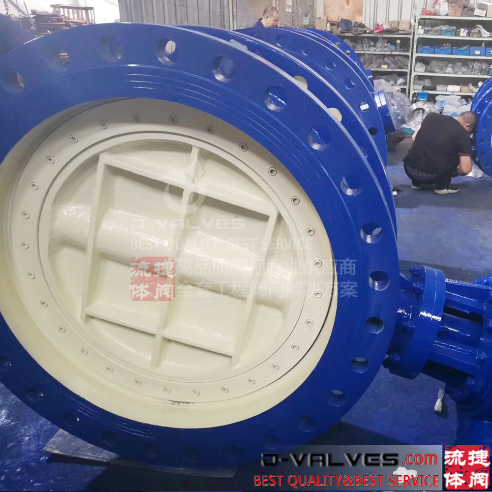 Cast Steel Flanged Concentric Butterfly Valve