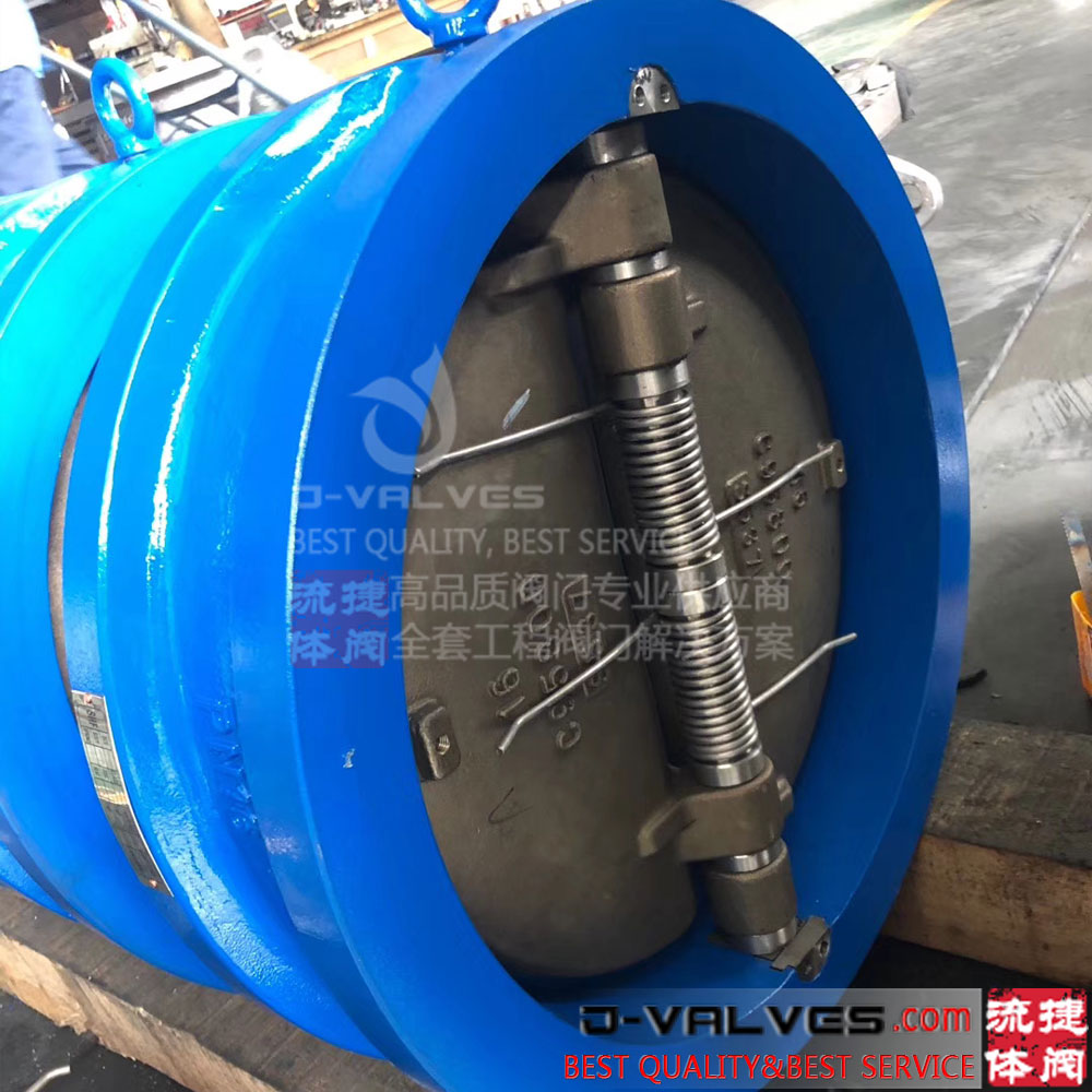 Cast Steel Double Disc Dual Plate/Flap/Butterfly Wafer Check Valve