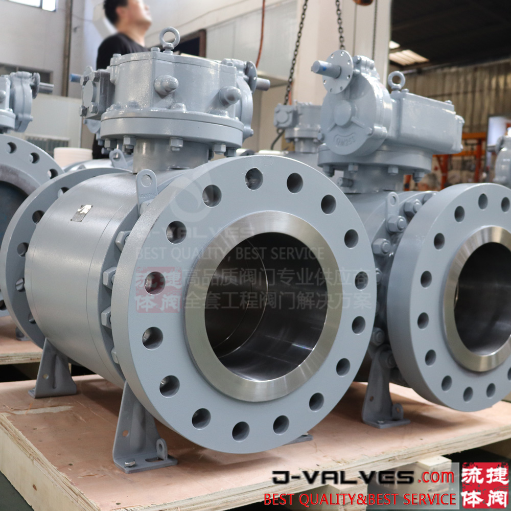 Forge Steel Full Bore 3PC Body Trunnion Ball Valve
