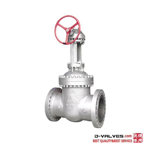Gear Operated 600LB Stainess Steel CF8 Flexible Wedge Flange RF Gate Valve