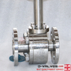 Low Temperature Forged Stainless Steel Floating Ball Valve