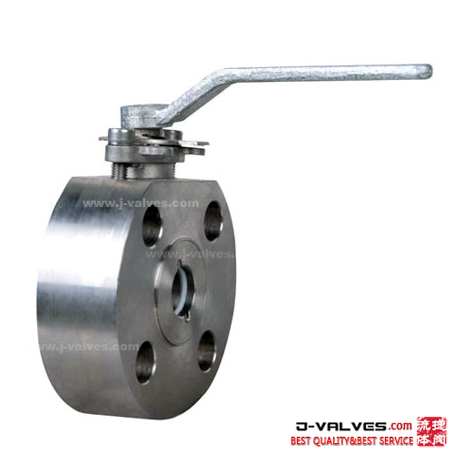 Stainless Steel F316L Forged Steel Wafer Ball Valve 