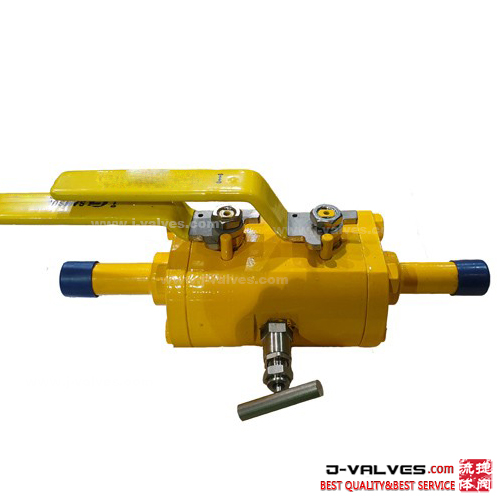 DBB Butt Welded Forged Steel Floating Double Ball Ball Valve