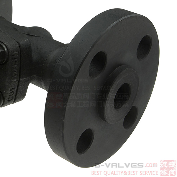 Industrial Forged Steel A105 STL Seat RTJ Flange Gate Valve