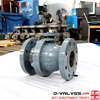 WCB 300LB Lever Operate Cast Floating Ball Valve
