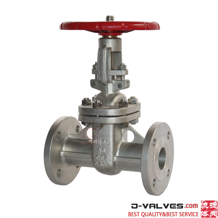 Stainless Steel PN16 Oil And Gas Gate Valve 