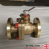 API 6D Nickel Aluminum Bronze Flanged Ball Valve with Handle Operation