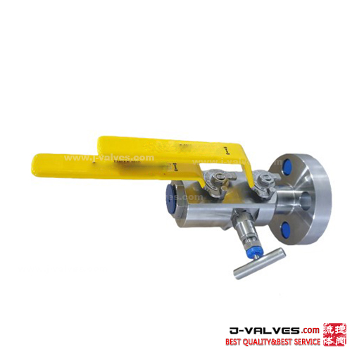 DBB Thread And Flange Forged Steel Floating Double Ball Valve