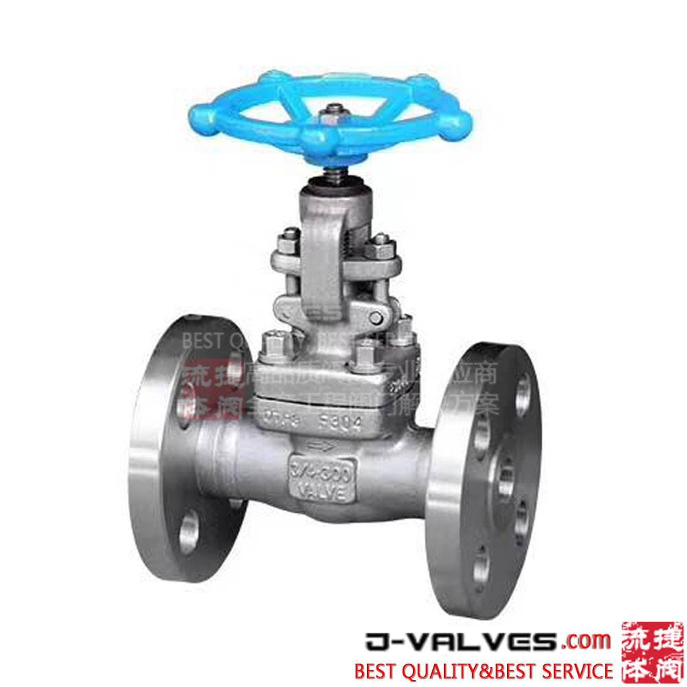 Forged Steel A105 High Temperature Seal Pressure Flanged Globe Valve